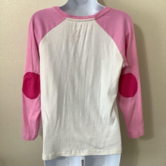 Hello Kitty Pink McBling Sanrio Kawaii Cutecore Lightweight Baseball Tee XL - Picture 6 of 10